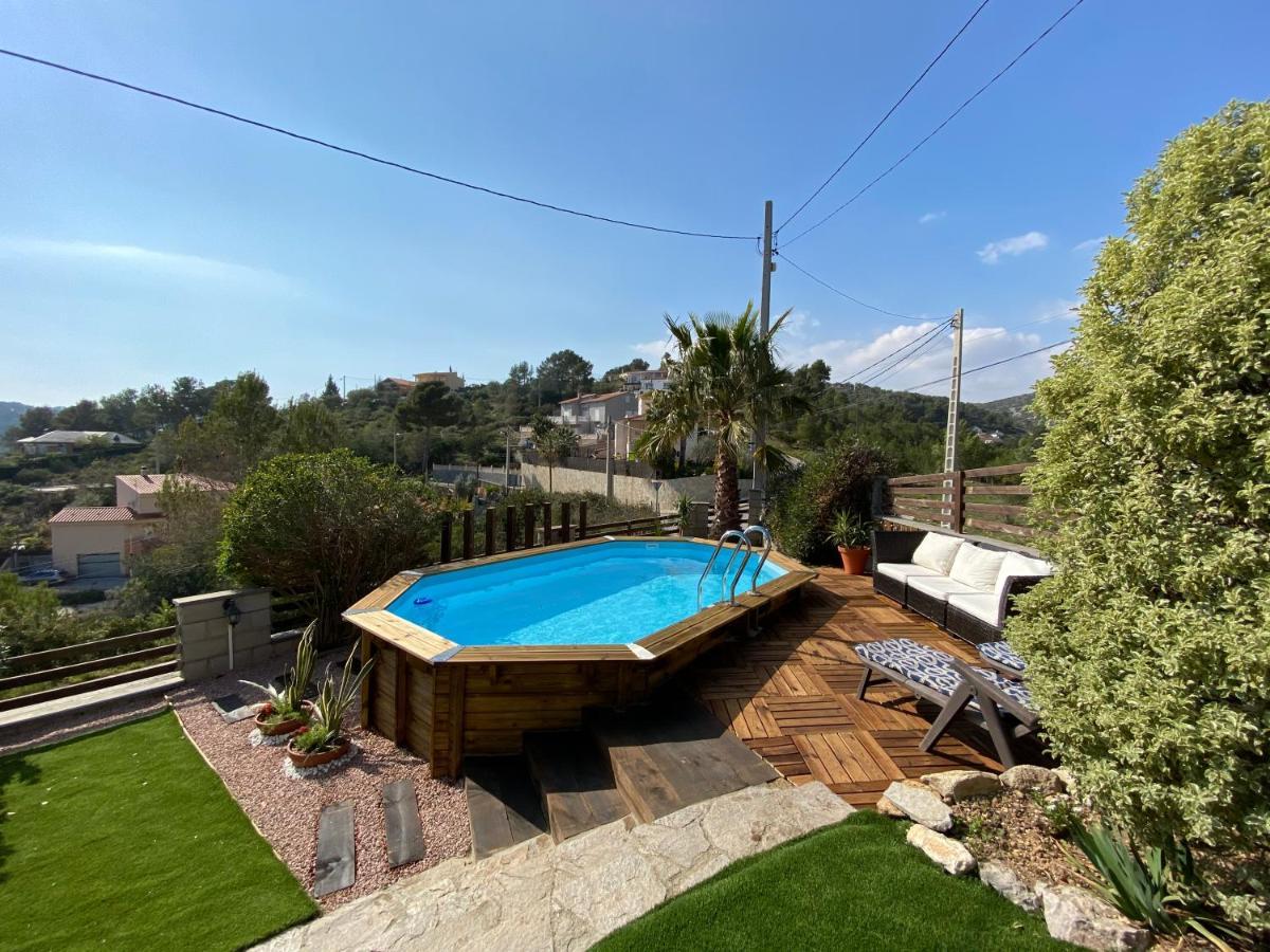 Amazing Vila Close To Sitges, Jacuzzi, Swimming Pool & Exellent Views Olivella Exterior photo