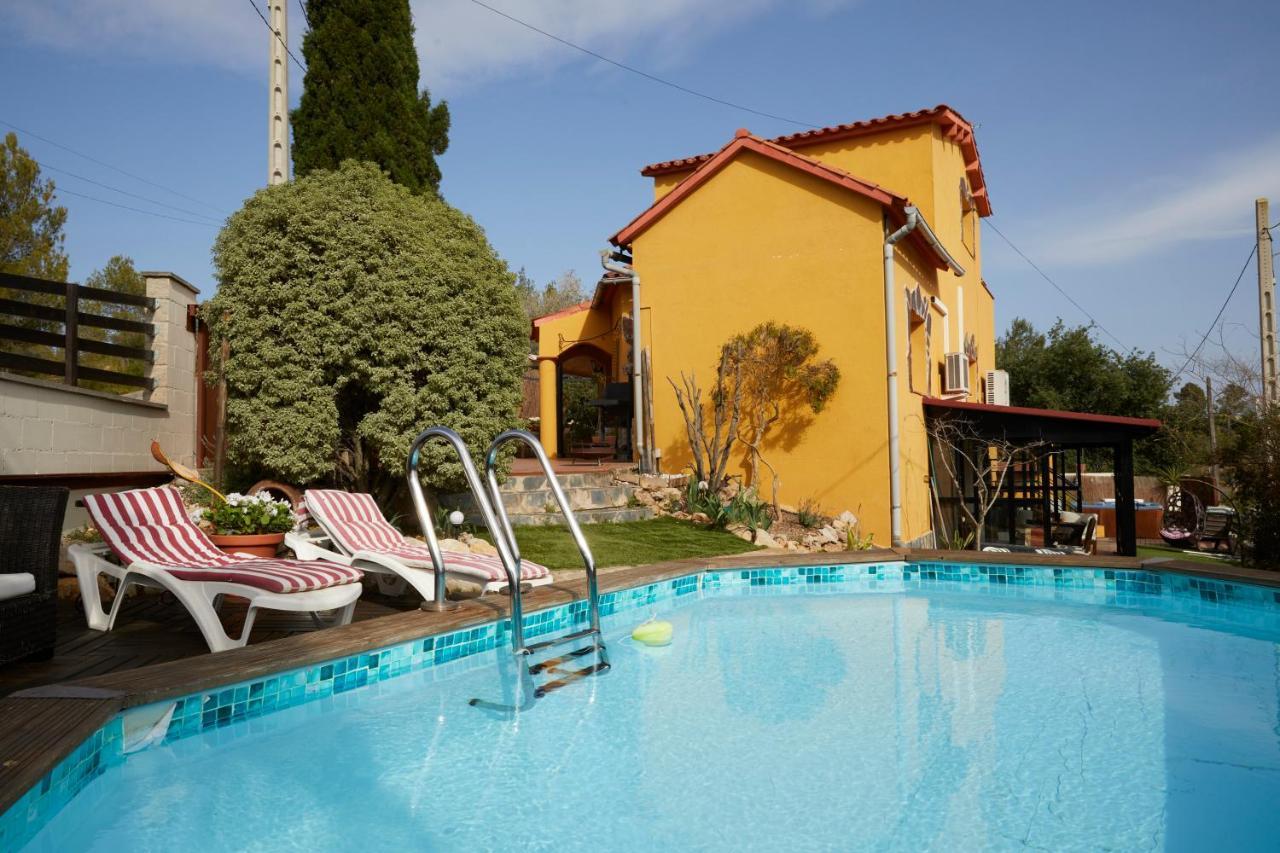 Amazing Vila Close To Sitges, Jacuzzi, Swimming Pool & Exellent Views Olivella Exterior photo